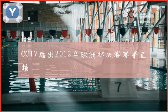 CCTV播出2012年欧洲杯决赛赛事直播