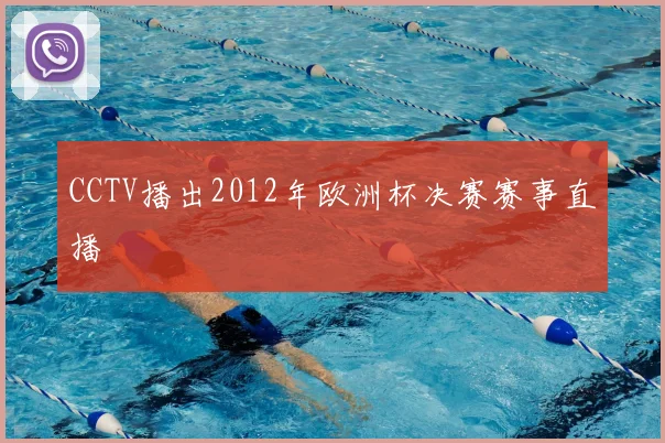 CCTV播出2012年欧洲杯决赛赛事直播