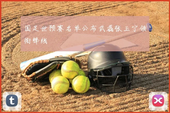 国足世预赛名单公布武磊张玉宁领衔锋线